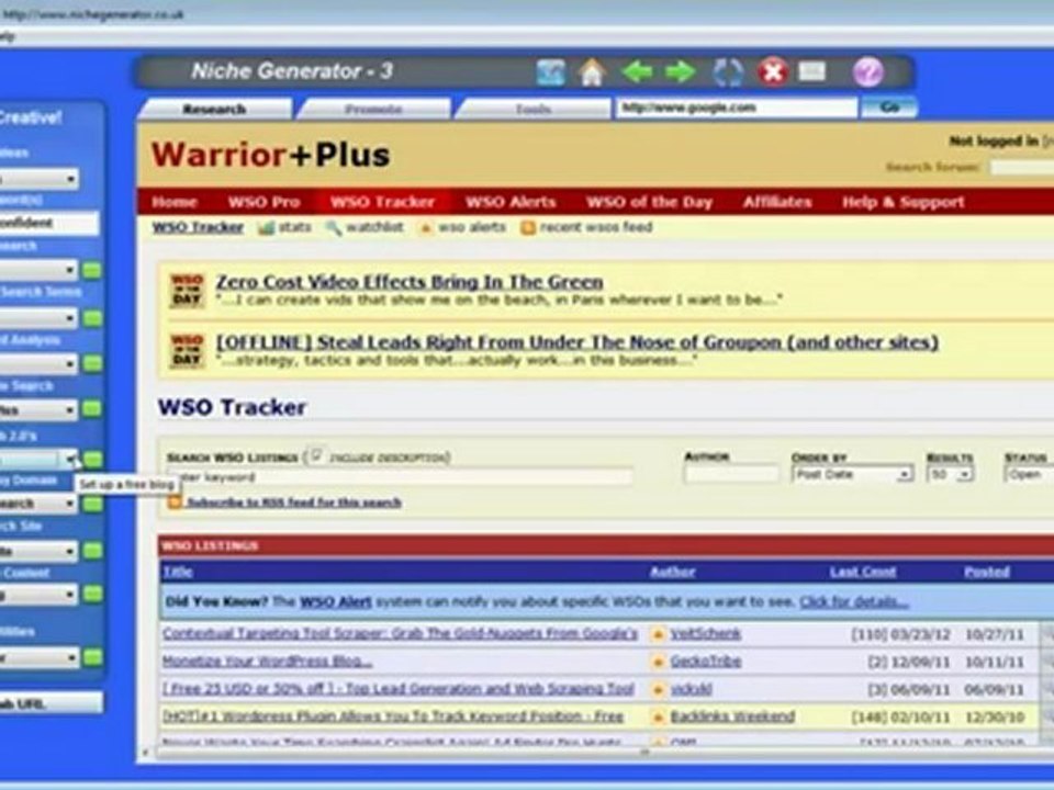 ►► Niche Generator 3 ◄◄ ●●● 416905com™ ●●● | #free-download