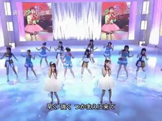 Music Fair 21 Choo choo train (Berryz) / 17Sai (Reina,Kusumi)