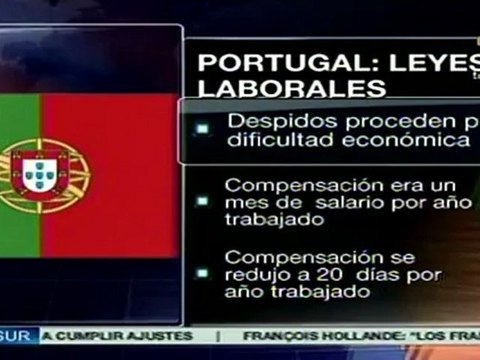 Leyes laborales afectan a trabajadores en países de Europa