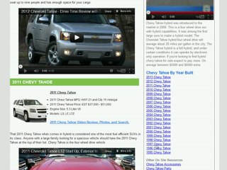 Used Chevy Tahoe