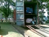 SXS4 CAR LOADING IN CONTAINER BY C L S  PACKERS & MOVERS JAMSHEDPUR