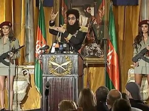 Sacha Baron Cohen as General Aladeen
