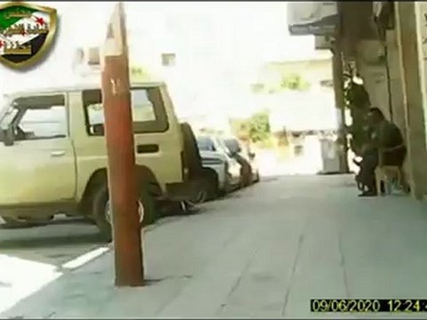 فري برس ريف دمشق قطنا إنتشار عصابات الأسد في ساحة الجلاء 7 5 2012 Damascus