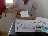 فري برس ادلب جبل الزاوية انتخابات مجلس الشعب من كوميديا الثورة 7 5 2012 Idlib
