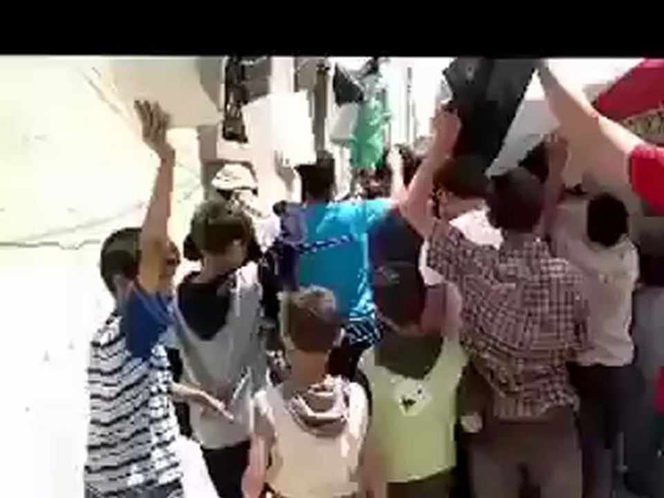 فري برس حماه المحتلة حي القصور مظاهرة7 5 2012 Hama