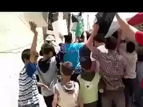 فري برس حماه المحتلة حي القصور مظاهرة7 5 2012 Hama