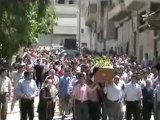 فري برس ادلب  أريحا  تشييع الشهيد بإذن الله محمد مصطفى باكير   7 5 2012 ج3 Idlib