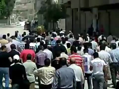 فري برس ادلب أريحا تشييع الشهيد بإذن الله محمد مصطفى باكير 7 5 2012 ج2 Idlib