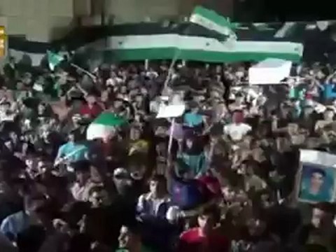 فري برس ريف دمشق ضمير مظاهرة مسائية 6 5 2012 Damascus