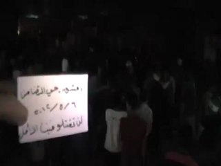فري برس دمشق حي التضامن مسائية  6 5 2012 Damascus