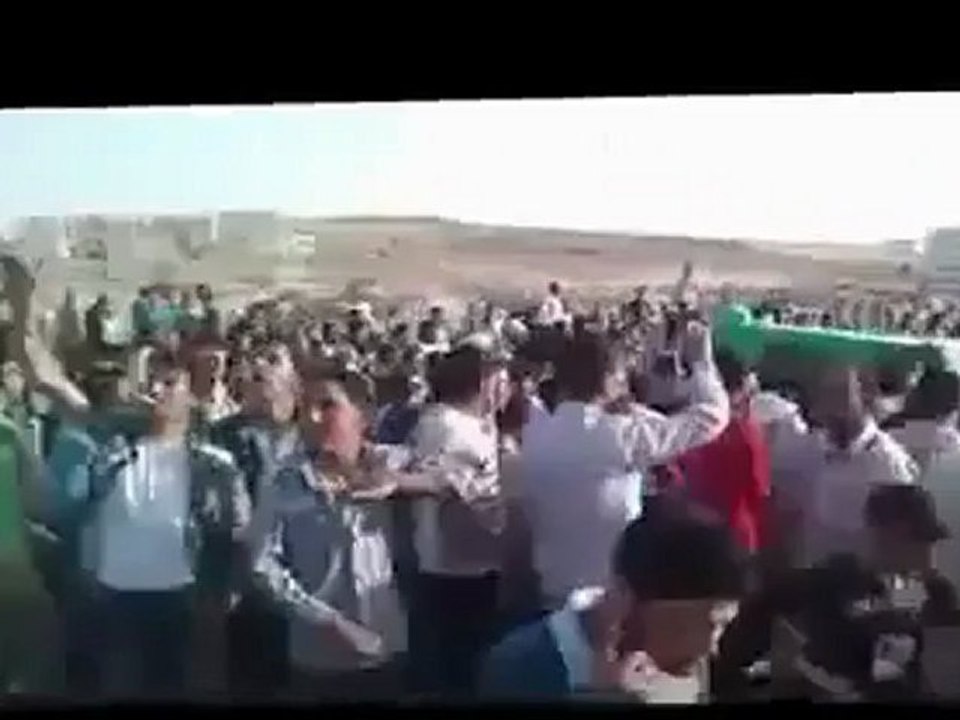 فري برس حلب الباب  تشييع الشهيد محمد عدنان الأشقر 6 5 2012 جـ2 Aleppo