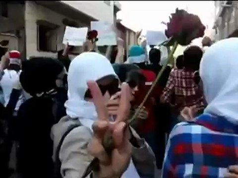 فري برس مسائية لأحرار وحرائر حي الميدان الدمشقي نصرة لشهداء الثورة 6 5 2012 Damascus
