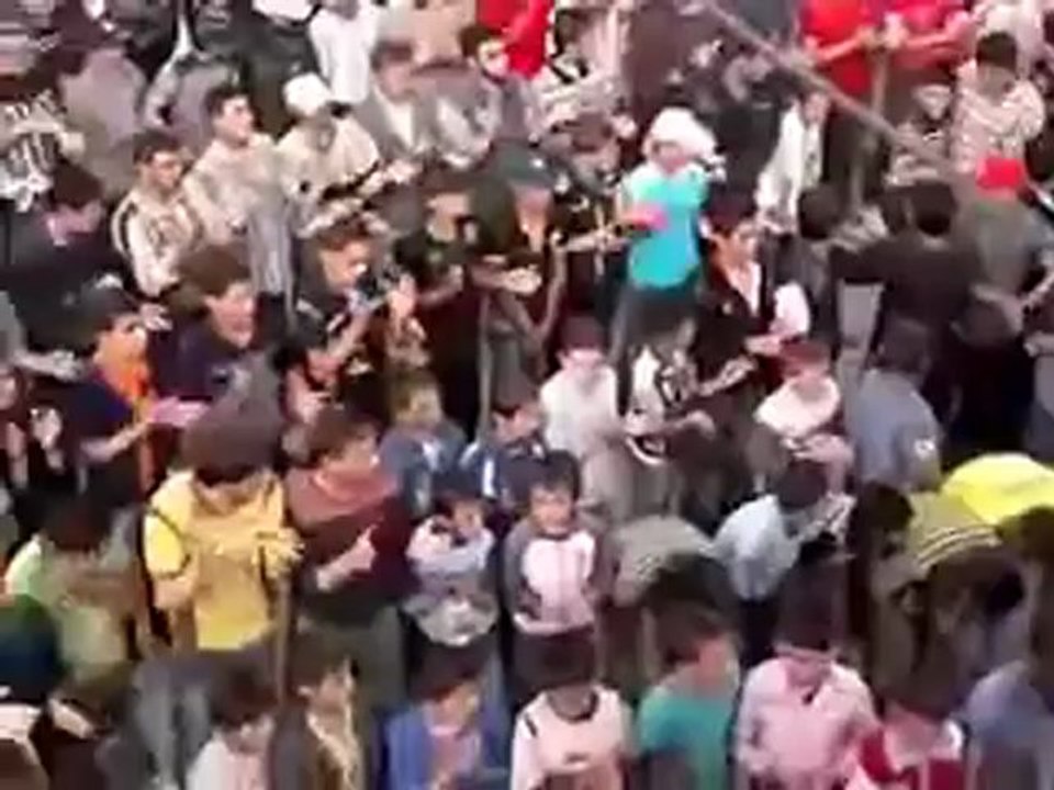 فري برس ادلب  جبل الزاوية  فركيا مظاهرة الاحد لنصرة المدن المنكوبة  6 5 2012 Idlib
