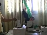 فري برس  ادلب جبل الزاوية  معرزاف  انتخابات  مجلس الشعب  6 5 2012 Idlib