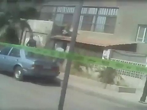 فري برس دمشق التواجد الامني في محيط التفجيرات في دمشق شارع الثورة 05 05 2012 Damascus