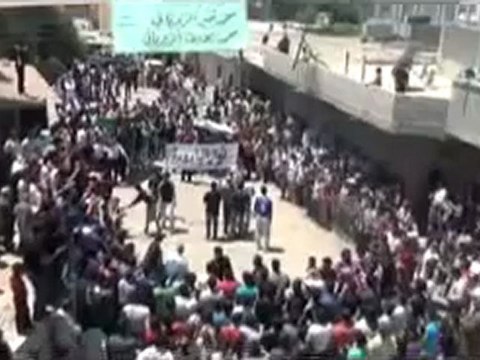 فري برس درعا تشييع الشهيدين محمد خير الزوباني ومحمد يوسف الزوباني اليادودة 5 5 2012 ج2Daraa