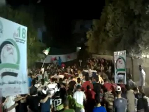 فري برس مسائية ثوار درعا المحطة طريق السد 4 5 2012 ج2 Daraa