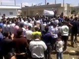فري برس درعا إنخل مظاهرة جمعة اخلاصنا خلاصنا  4 5 2012 Daraa