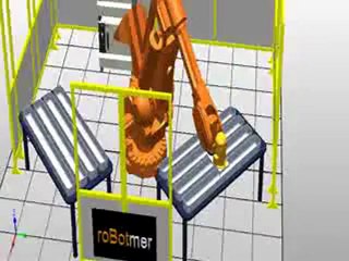 ABB ROBOT ROBOTMER IRB 6400  YAPISTIRMA GLUING Dispense