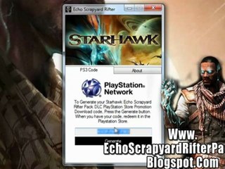 Starhawk Echo Scrapyard Rifter Pack DLC Unlock - PS3
