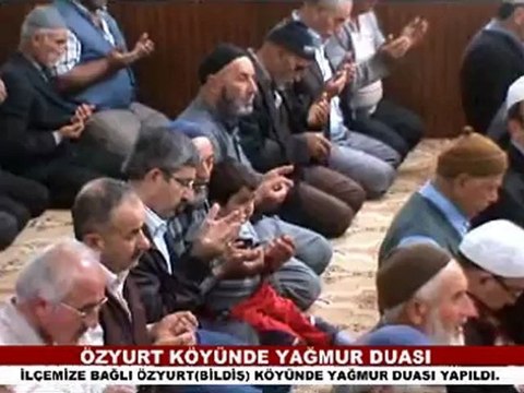 Zile bildiş köyü yağmur duası 2012 zileweb.com