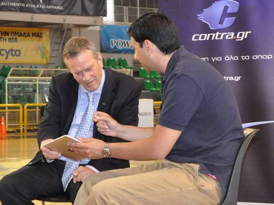 Ο Γιάννης Ιωαννίδης στο Contra.gr | Για τελικό με Μπανταλόνα
