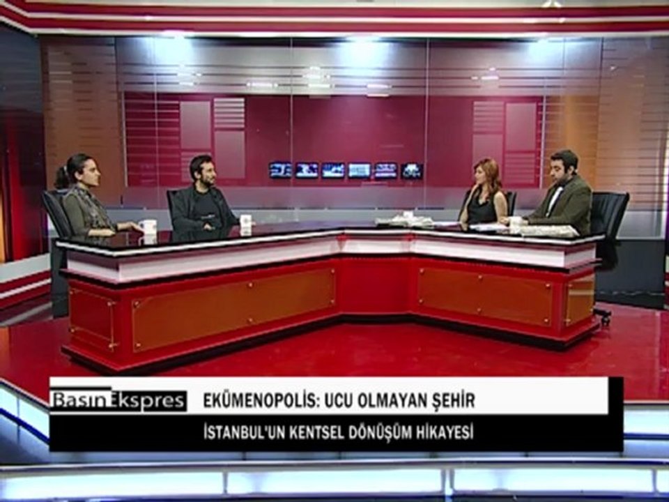 Ekümenopolis Basın Ekspres'in konuğuydu