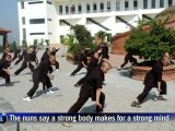 Nepal's kung fu nuns practise karma with a kick