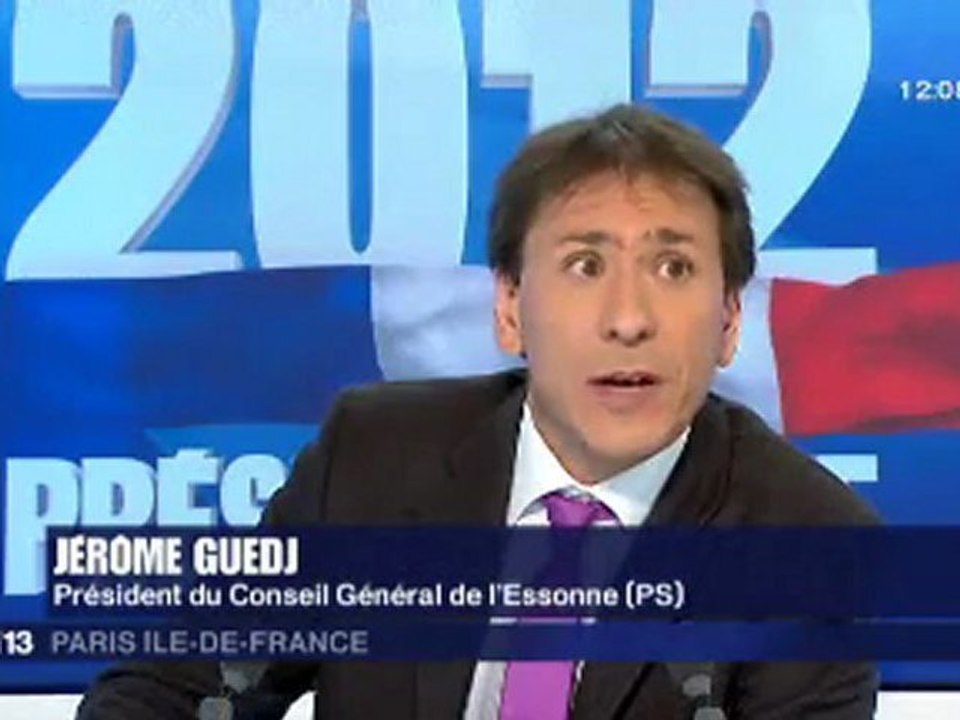 Jérome Guedj invité JT FR3