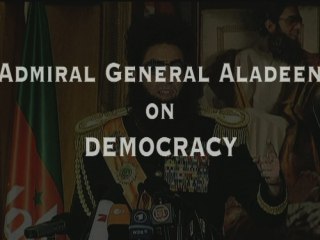 The Dictator gives his views on democracy