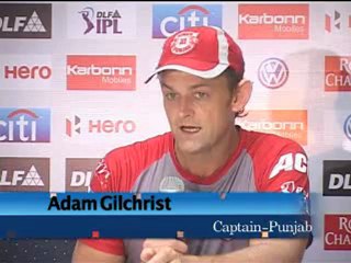 Adam Gilchrist pre match PC 8MAY