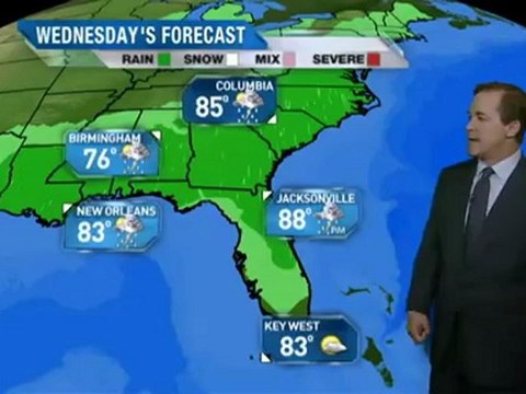Southeast Forecast - 05/08/2012