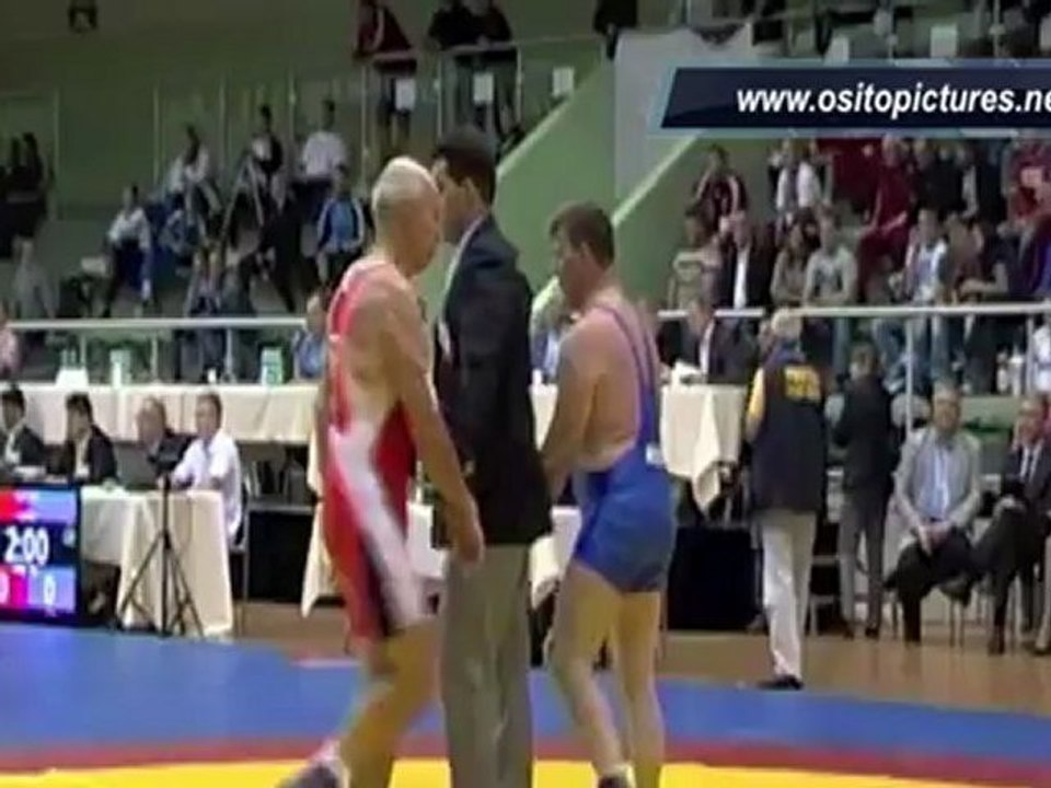 SERAFIM TOMILIN WORLD CHAMPION GRECO-ROMAN VETERAN WRESTLING POLAND 2011