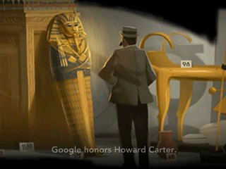 Google honors Howard Carter (Tutankhamun)