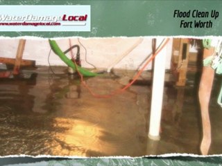 Fort Worth Flood Clean Up - Dry out your damp & damaged home