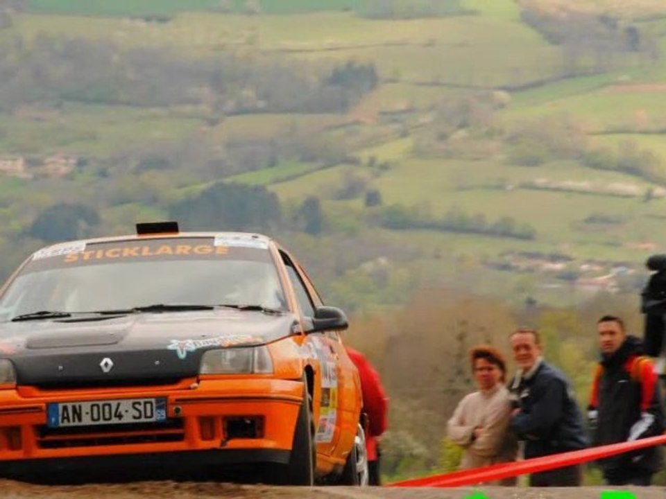 Julien Saunier Fred Vauclare Rallye Lyon Charbonnières 2012