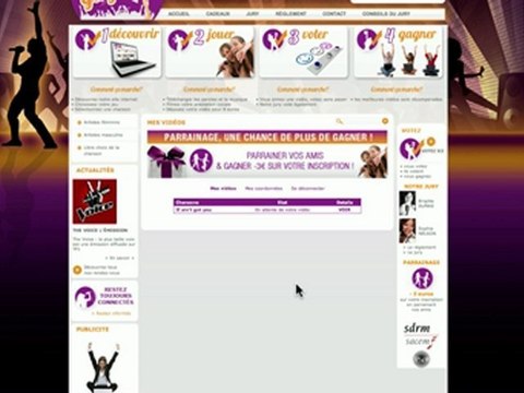 Concours de chant 2012