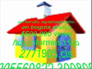 arriendo apartamento bogota t fijo 2771905