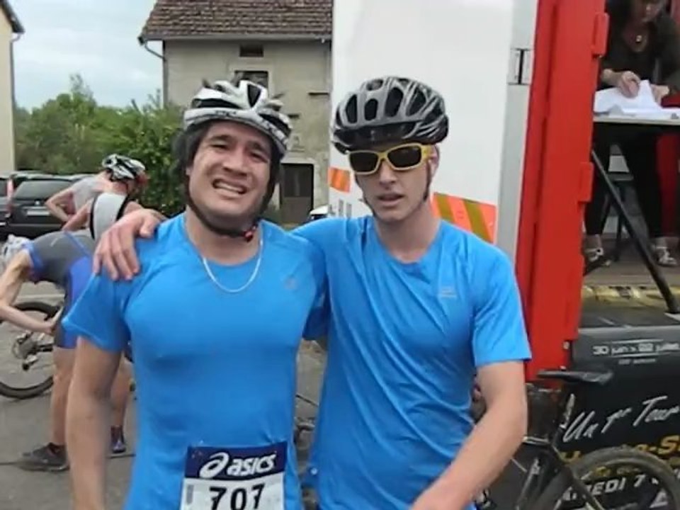 BENOIT BIGOT-VINCENT BUI REMPORTENT LE BIKE AND RUN DE VILLERS LE SEC