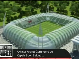 Akhisar Arena & Kapalı Spor Salonu Görüntüsü
