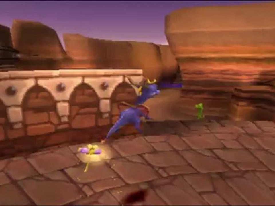 Spyro The Dragon - Pacifiques : Dry Canyon