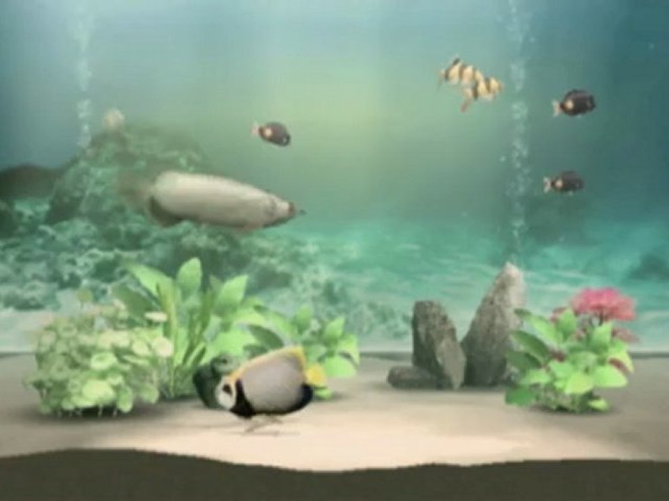 Classic Game Room - MY AQUARIUM for Nintendo Wii WiiWare review