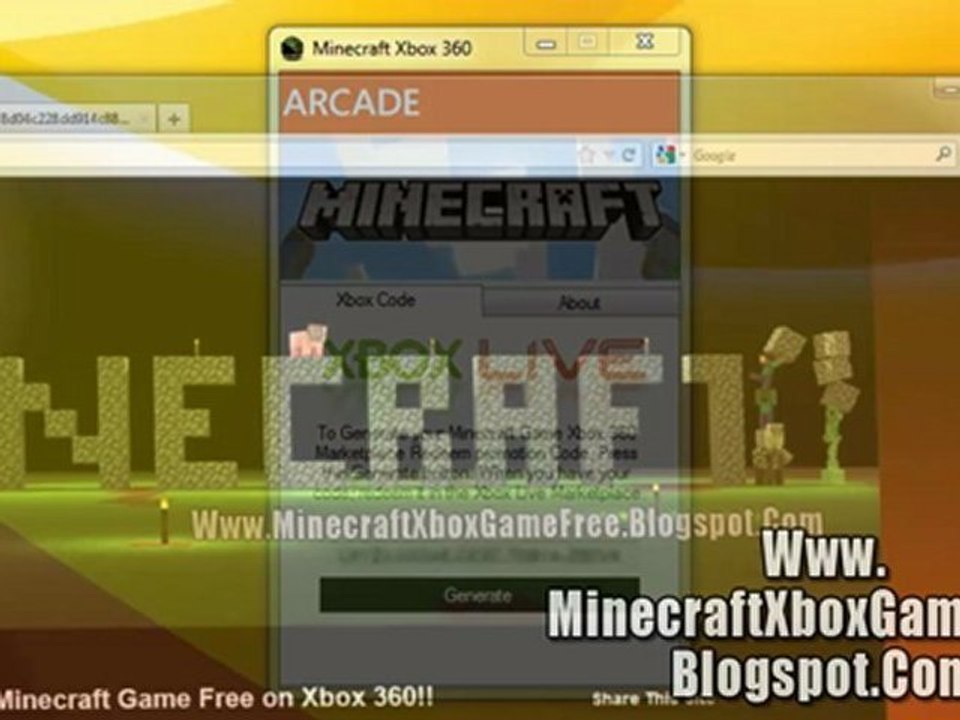 Minecraft Redeem Codes Leaked - Xbox 360