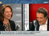Ségolène Royal était l'invitée de Jean-Jacques Bourdin sur BFMTV - 15/05/2012