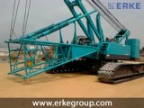 Erke Group, Kobelco CKE 2500G Crawler Crane Assembling