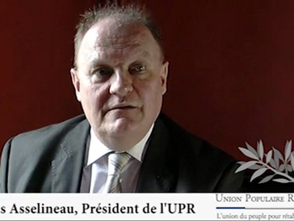 F. Asselineau : Les Présidentielles et l'Europe (8 mai 2012)