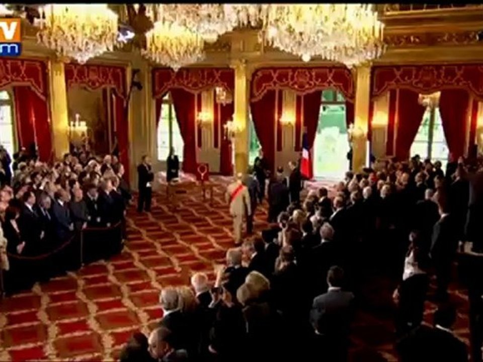 François Hollande officiellement investi président de la République