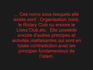 fatwa franc maçonnerie