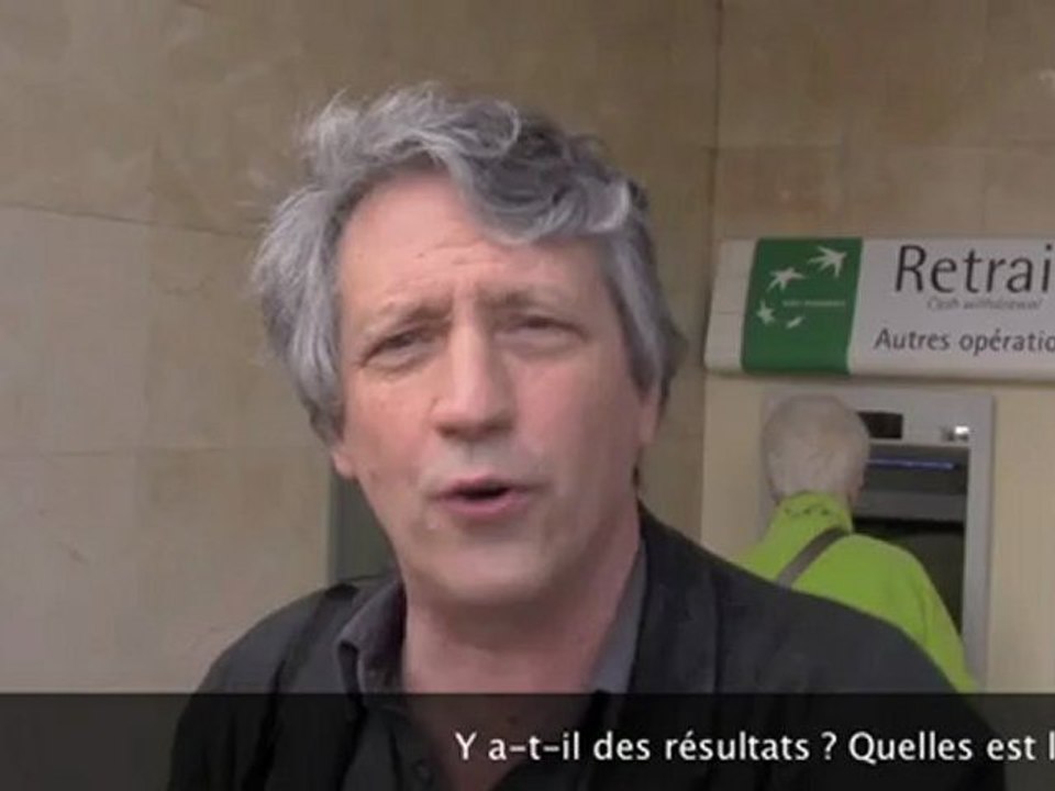 Benoit Philippi explique la coordination des "découpés"