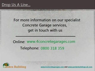 4ConcreteGarages - Frequently Asked Questions #6